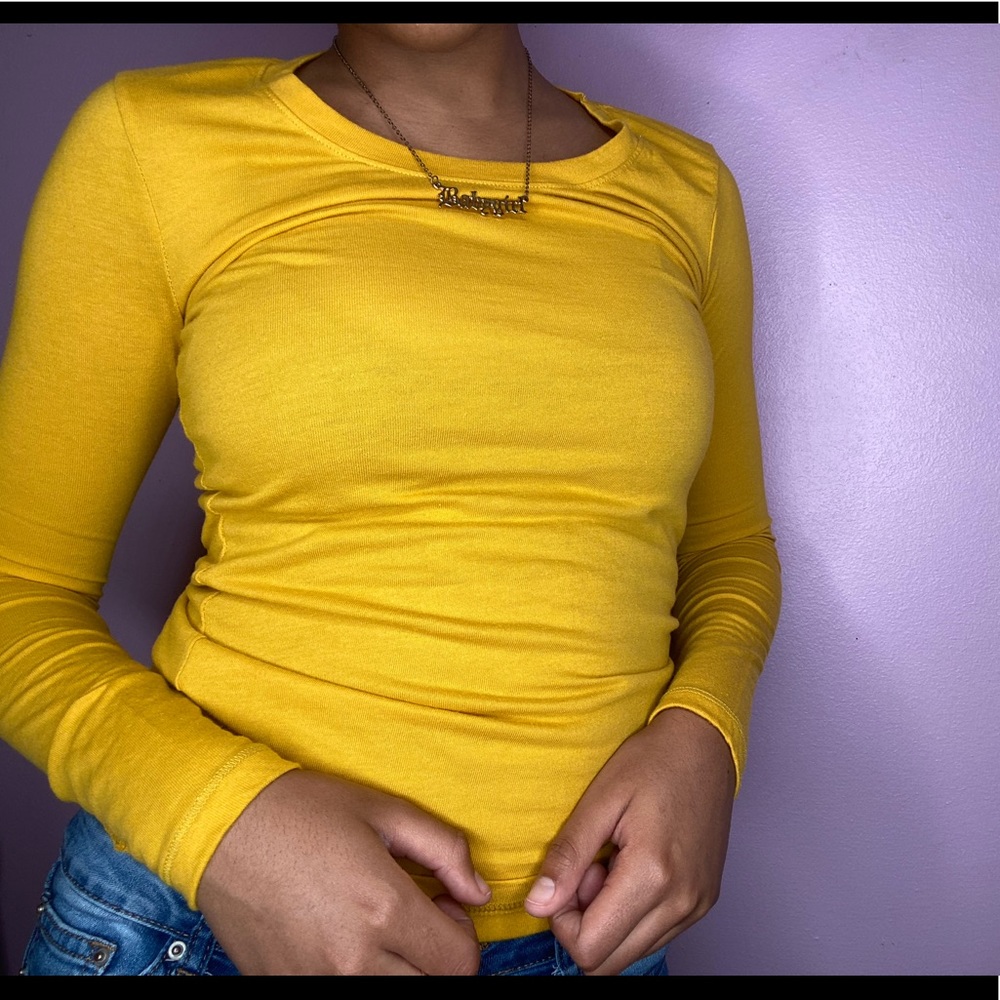 Gold Longsleeve Tee